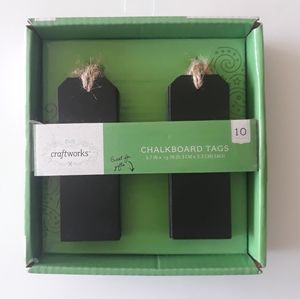 (New) Chalkboard Tags